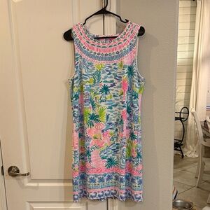 Lilly Pulitzer Tropical Print Mini Dress